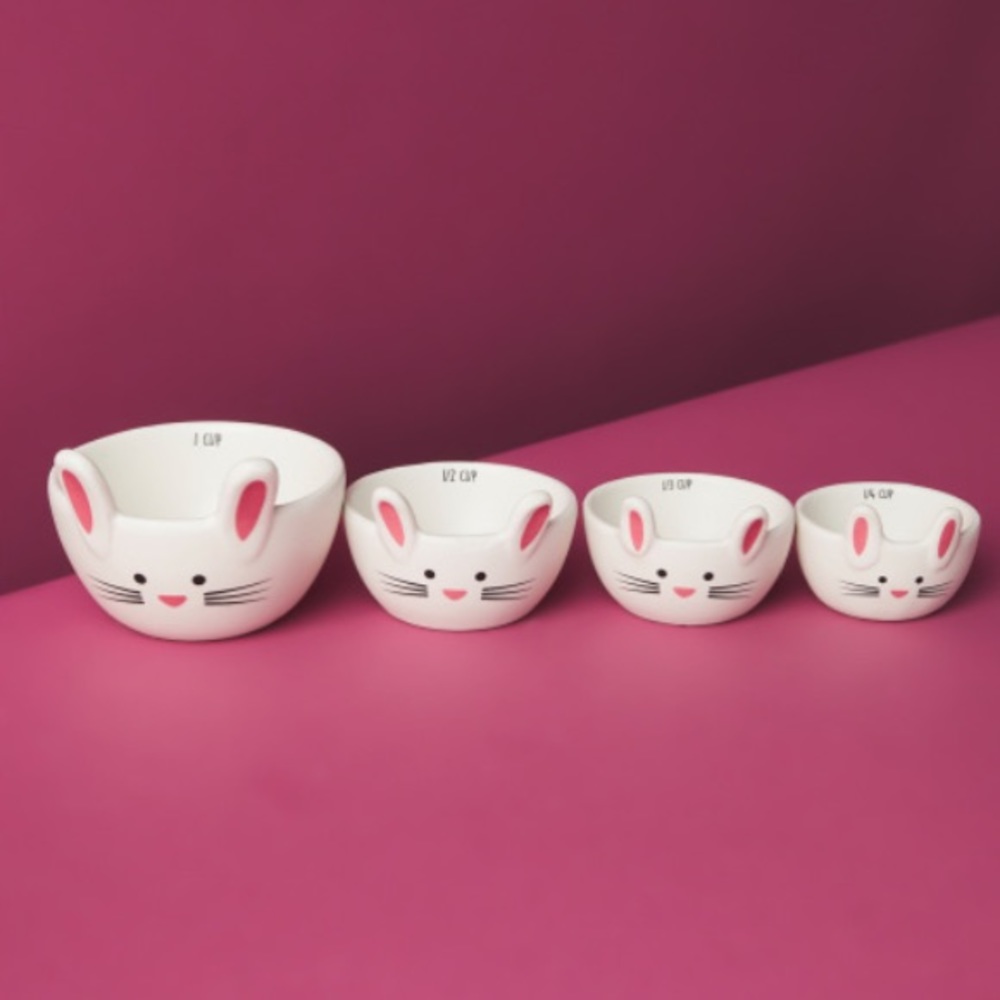 Masterclass Bakeshop 4pc. Bunny Measuring Cups